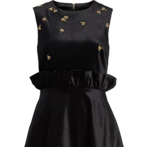 Ted Baker London Queen Bee Raffle Waist Dress - Picture 5 of 8